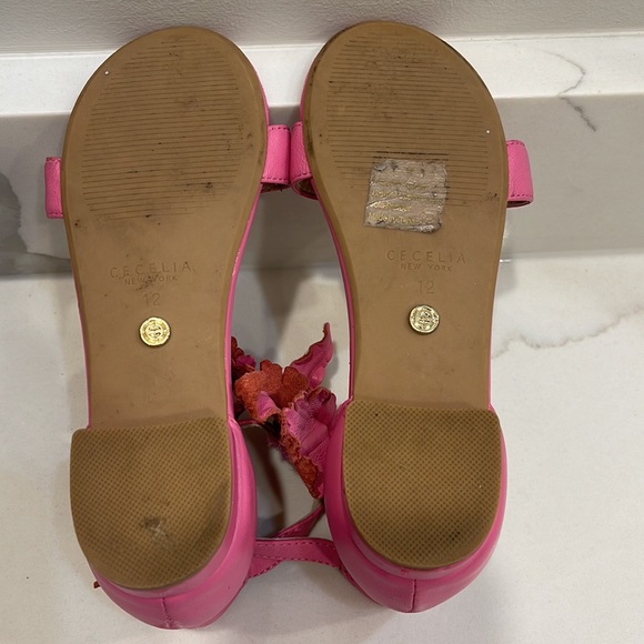 Cecelia New York Hibiscus Heeled Sandals